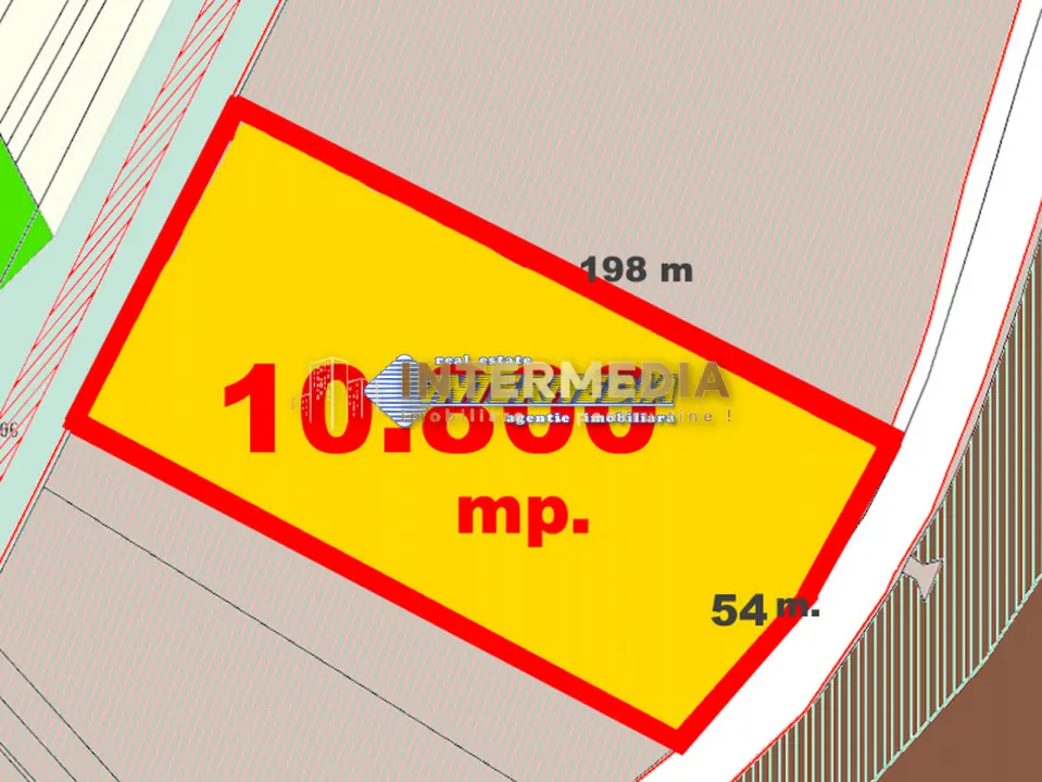 Teren Intravilan 10.800 mp Zona PUZ aprobat hale Birouri Iesire Alba spre Sebes, fotografia 1