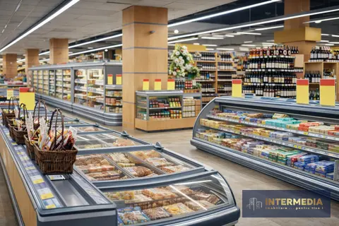 Inchiriere Spatiu comercial Stradal 200 mp. CETATE HCC finisat pregatit comert