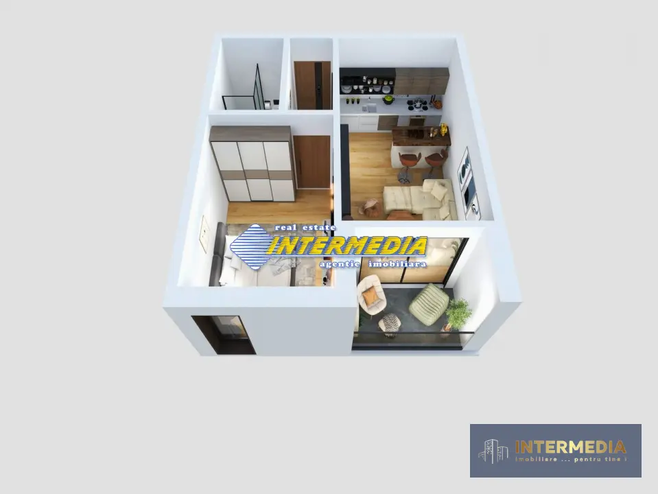 Apartament 2 camere BLOC NOU Cetate Balcon Boxa Clima Parcare Finisat la cheie, fotografia 9