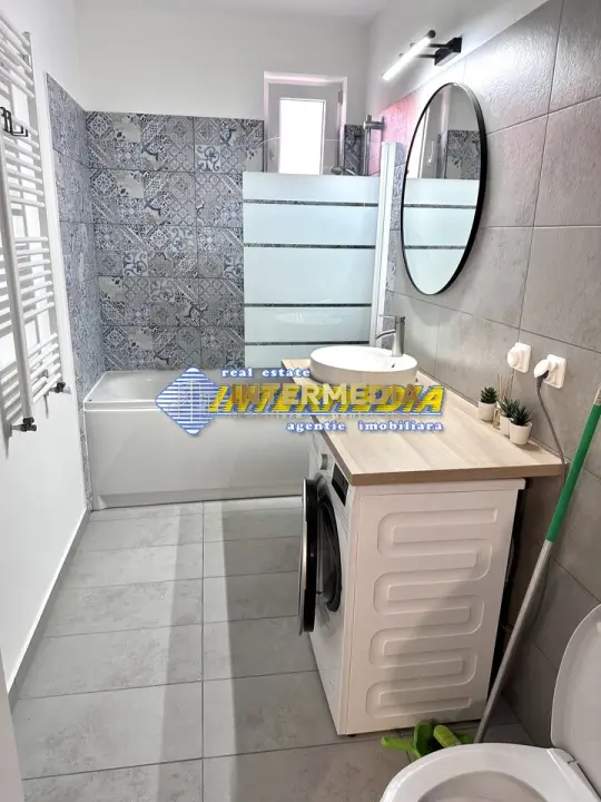 Apartament cu 3 camere Bloc NOU CENTRU Scara Interioara Mobilat Utilat Parcare, fotografia 10