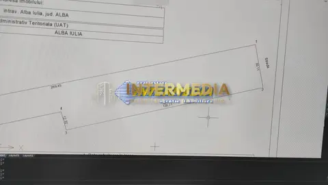 Teren intravilan 6500 mp, deschidere 30 m, PUZ P+2+1+(1), toate utilitățile