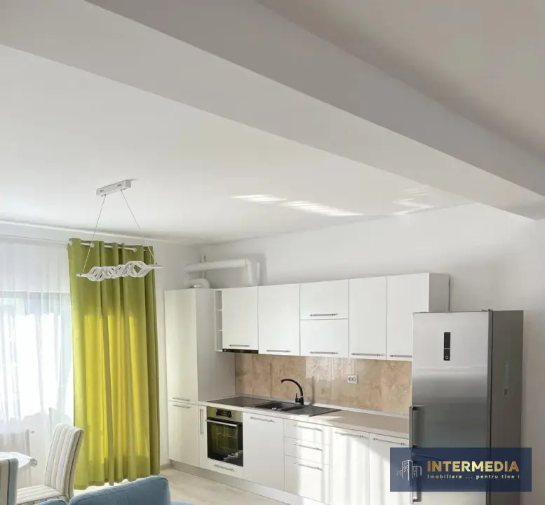 Apartament cu 2 camere, bloc nou, 61 mp utili, balcon 9 mp, mobilat complet, fotografia 4