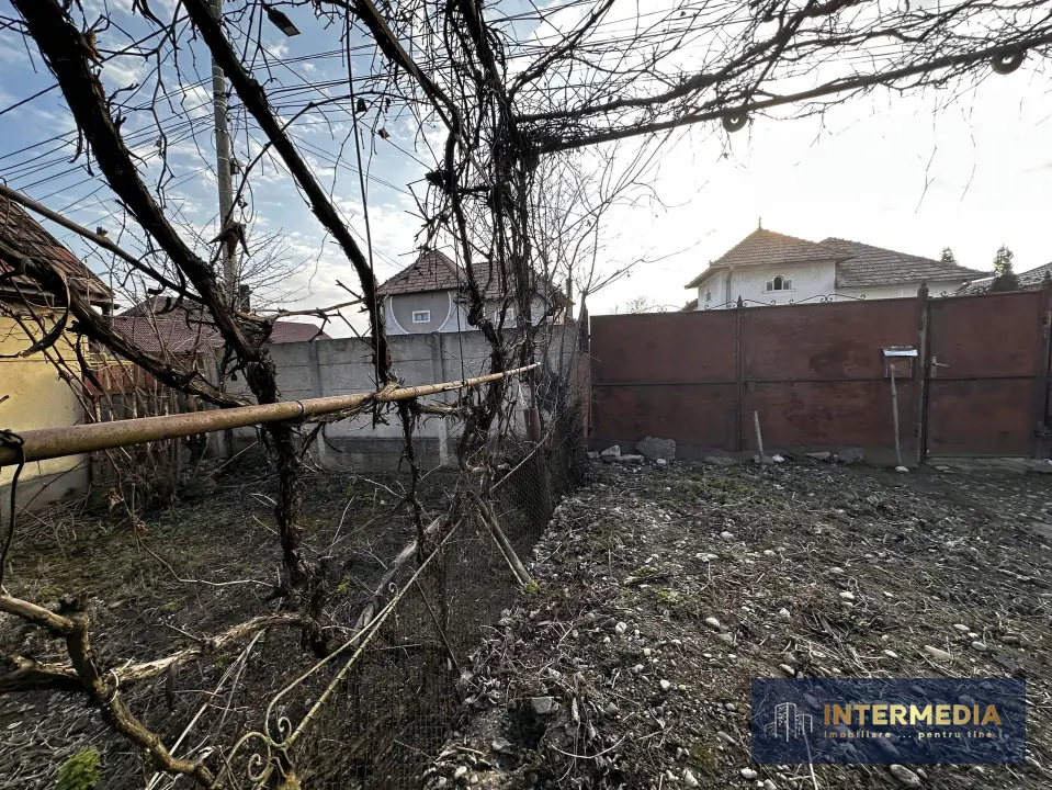 Casa Veche intrare Barabant 1242mp./17m Teren Gard Asfalt Bransamente Utilitati, fotografia 5