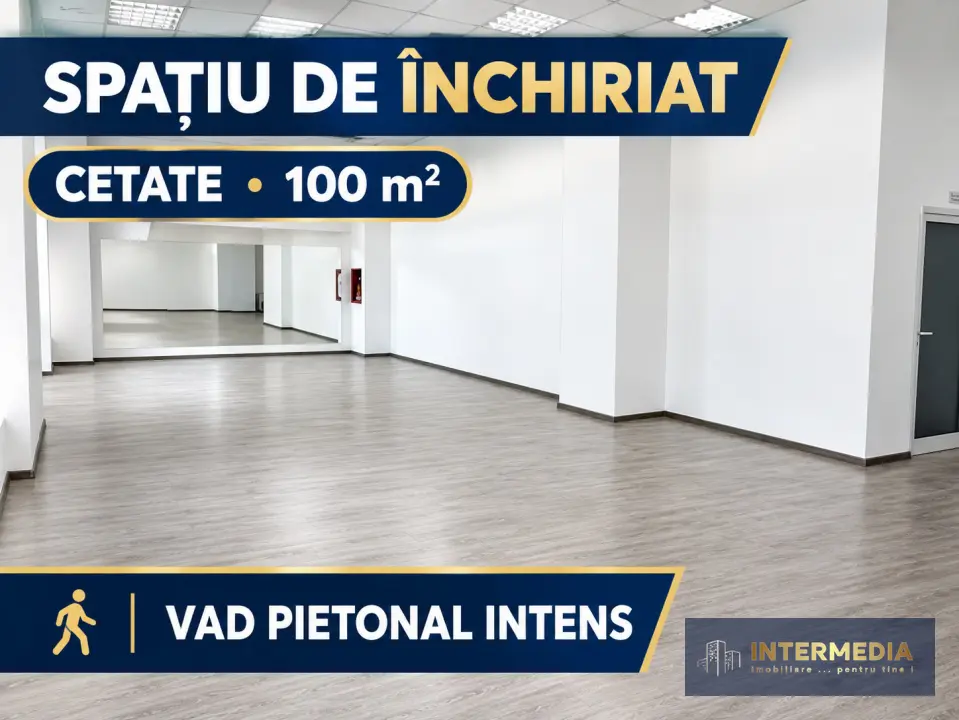Spațiu comercial de închiriat, 100 mp utili, zona Cetate, Alba Iulia, fotografia 1