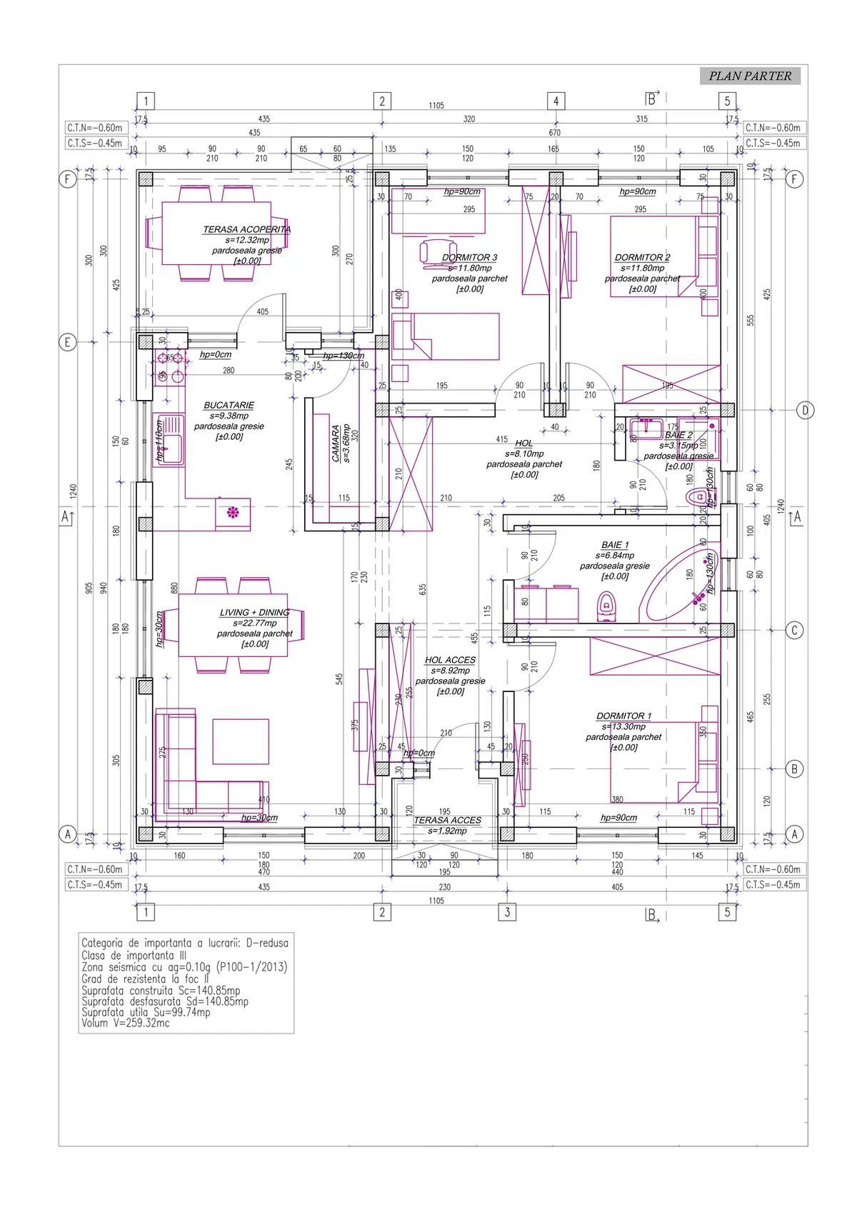 Teren 600 mp cu proiect de casă cu 4 camere, autorizație și utilități, Ciugud, fotografia 5