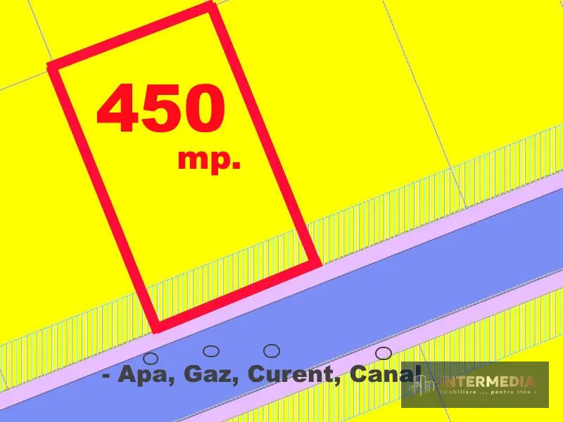 Teren Intravilan CETATE Lalelelor 450 mp. D=14 m. Toate Utilitatile in fata, fotografia 7