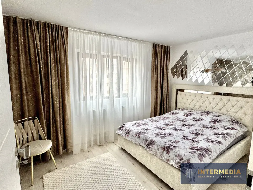 Apartament 3 camere, Ultrafinisat, 1 Baie, 1 Balcon, 65 mp, CETATE PIATA, fotografia 7