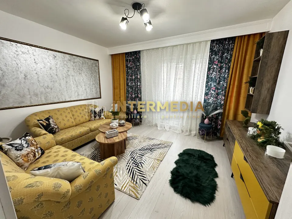 Apartament 2 camere Deco 57 mp. 2 Balcoane Boxa Finisat Mobilat SubStadion, fotografia 4