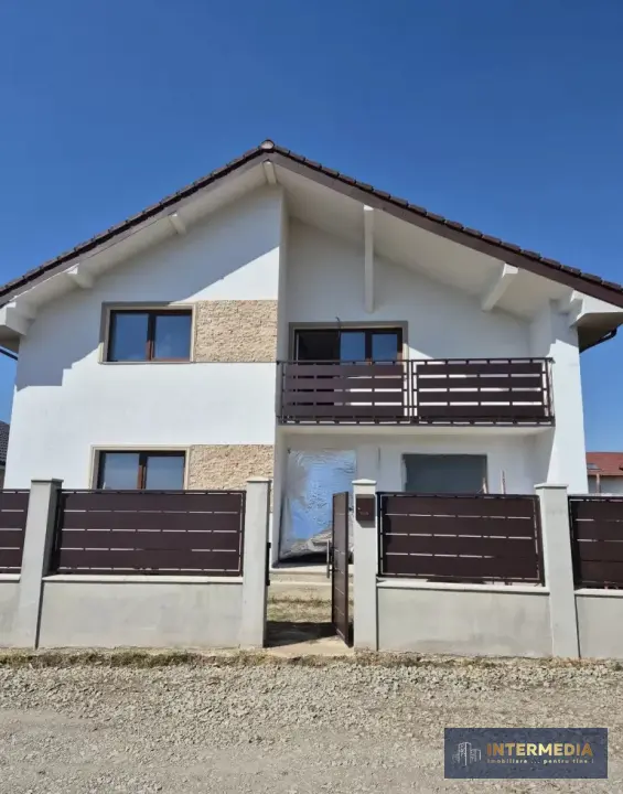 Casă nouă, P+1, 170 mp utili, Alba Iulia, zona Micești, semifinisată, teren 389 mp, fotografia 1