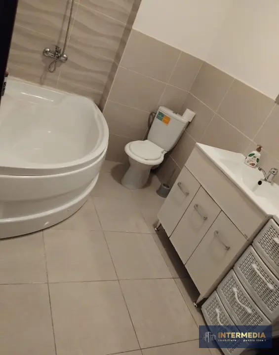 APARTAMENT 2 CAMERE, BLOC NOU, 50 MP, ETAJ 3, MOBILAT COMPLET, fotografia 4