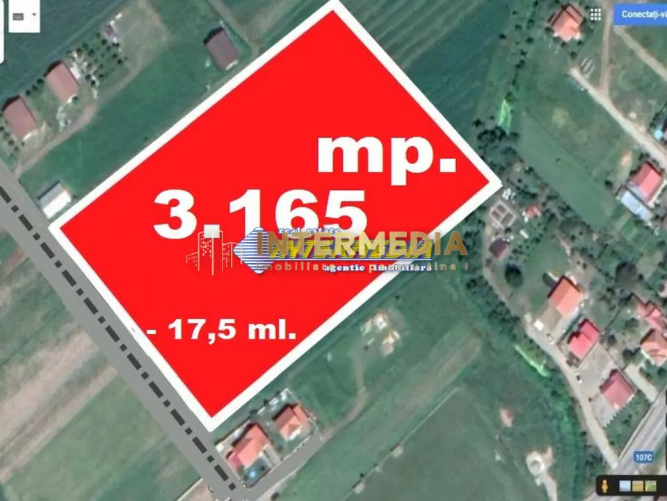Teren Intravilan Vanzare 3165 mp deschidere 17, 5 m Alba - CETATE Stadion, fotografia 3
