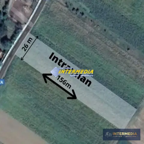 Teren intravilan 4100mp langa Alba Iulia, 11Euro/mp
