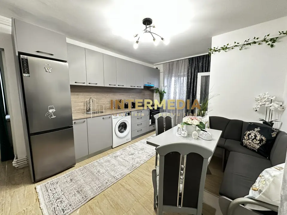Apartament 2 camere Deco 57 mp. 2 Balcoane Boxa Finisat Mobilat SubStadion, fotografia 11