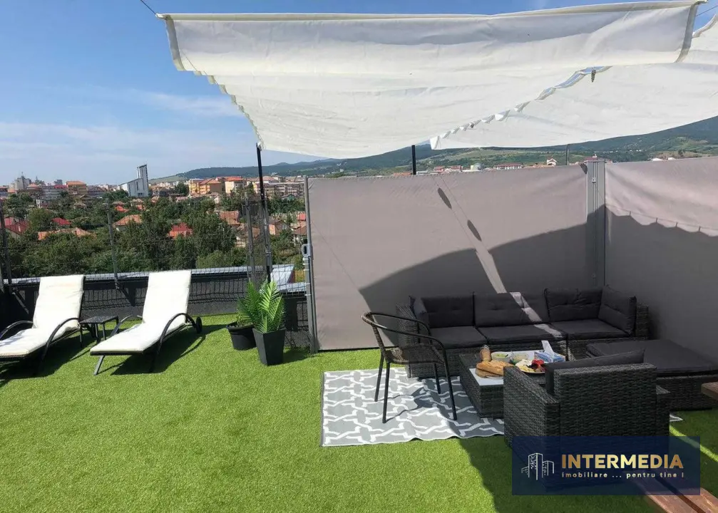 Apartament 3 camere penthouse, Alba Iulia, ultrafinisat, terasă, fotografia 7
