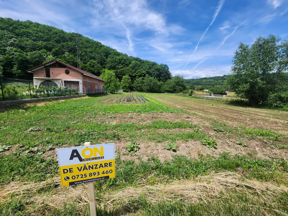Teren intravilan de vânzare, 936 mp, cu utilități în față, Gura Ampoiței, fotografia 2