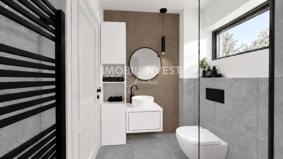 Apartament 3 camere, 76,65 mp + balcon, bloc nou, Cetate-Piață, fotografia 12