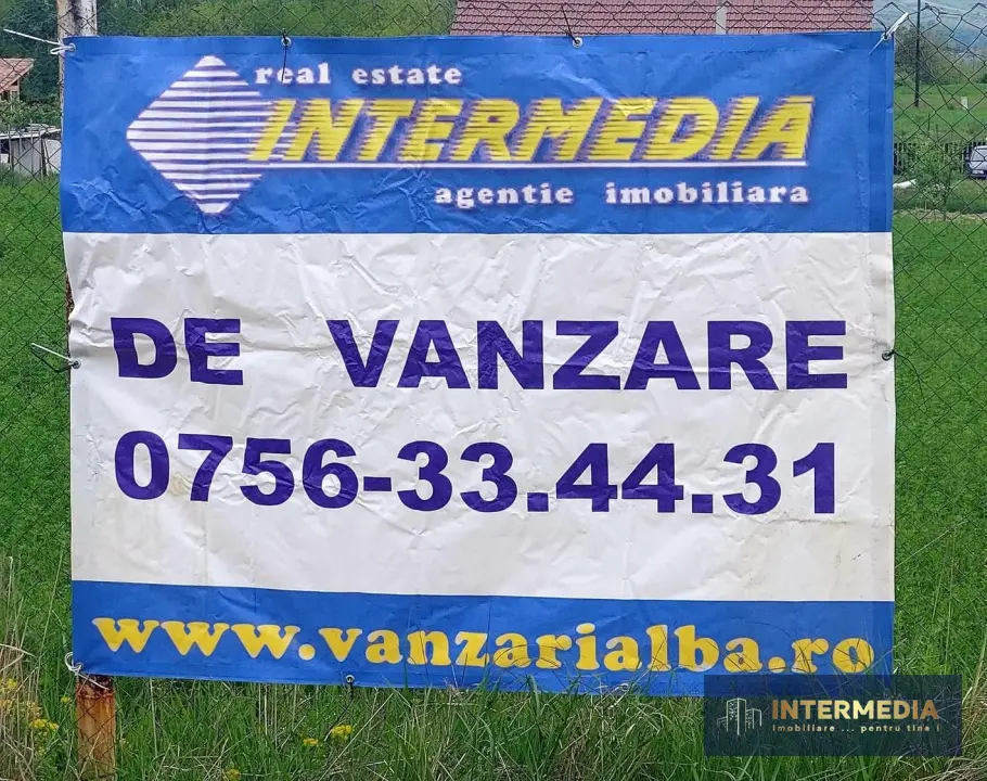 Teren Intravilan Alba Micesti 434 mp d=16, 5 m 2 drumuri PUZ Aprobat Utilitatile, fotografia 3