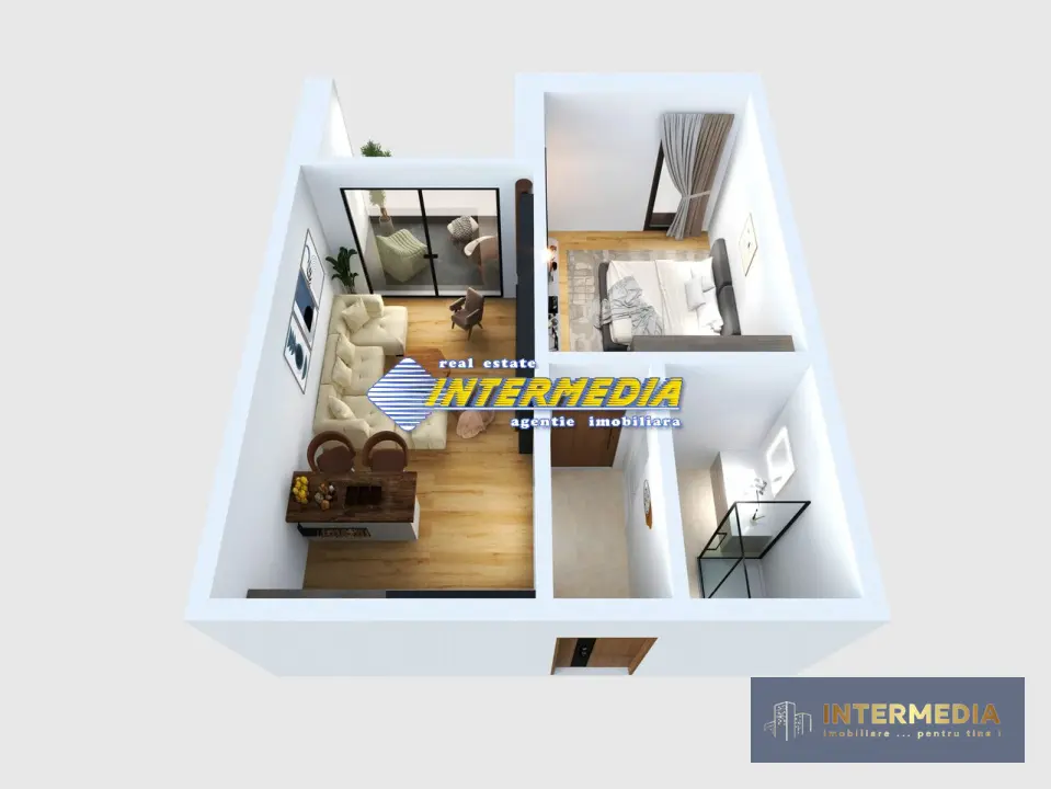 Apartament 2 camere BLOC NOU Cetate Balcon Boxa Clima Parcare Finisat la cheie, fotografia 7