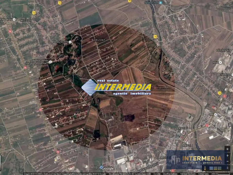 Teren Intravilan 500 mp. Latime 20 m. Zona Micesti-Apuseni PUZ toate utilitatile, fotografia 6