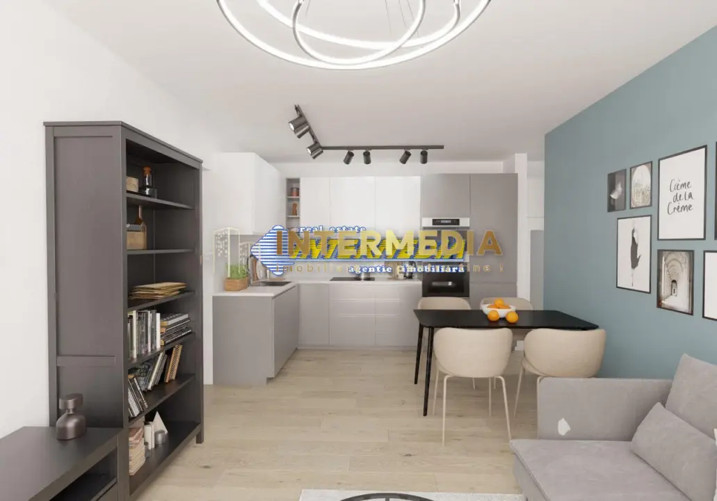 APARTAMENT 2 CAMERE, BLOC NOU, 49 MP, CETATE, FINISAT LA CHEIE, fotografia 9